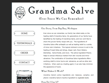 Tablet Screenshot of grandmasalve.com